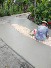 COR RABAT dari Bantuan Keuangan Khusus ( Aspirasi Dewan )