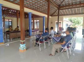 Sosialisasi dan Penandatanganan Perjanjian Sewa Kios Kalurahan Karangduwet